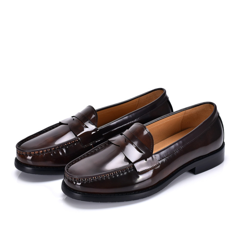Leather Shoe Polish - Heren All-Day Comfort Penny Loafers Premium