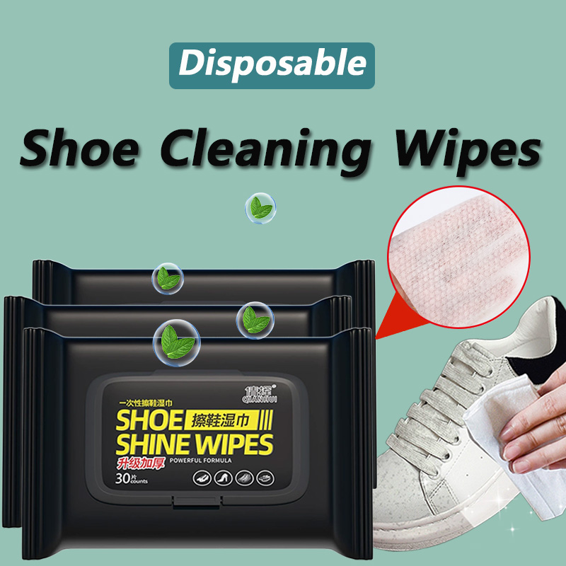 Shoe Cleaner - Wegwerp Schoenpoetsdoekjes Draagbare Express Schoenen Glans