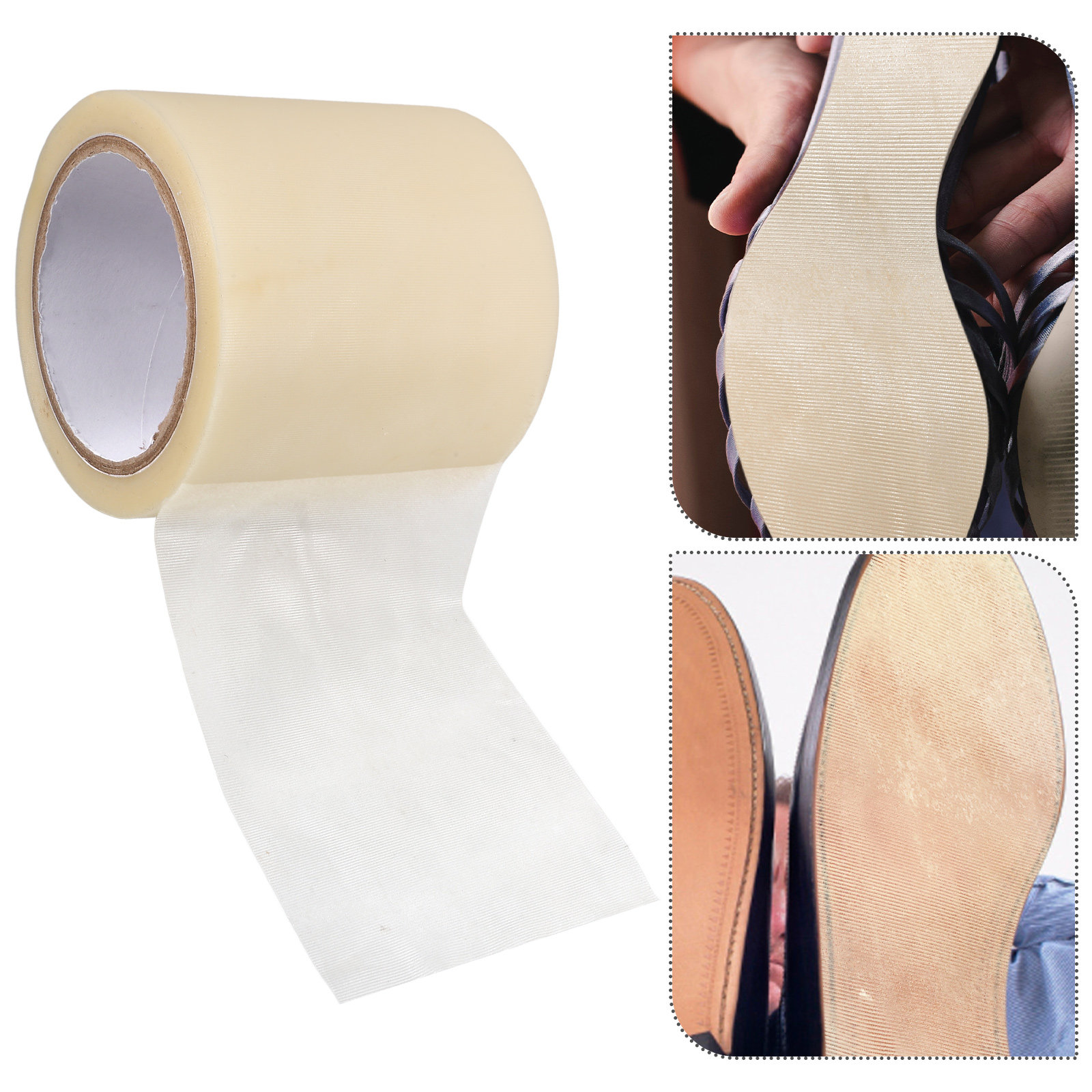 Sneaker Protector - 1 rol transparante zoolfolie, zelfklevende zoolbeschermer,