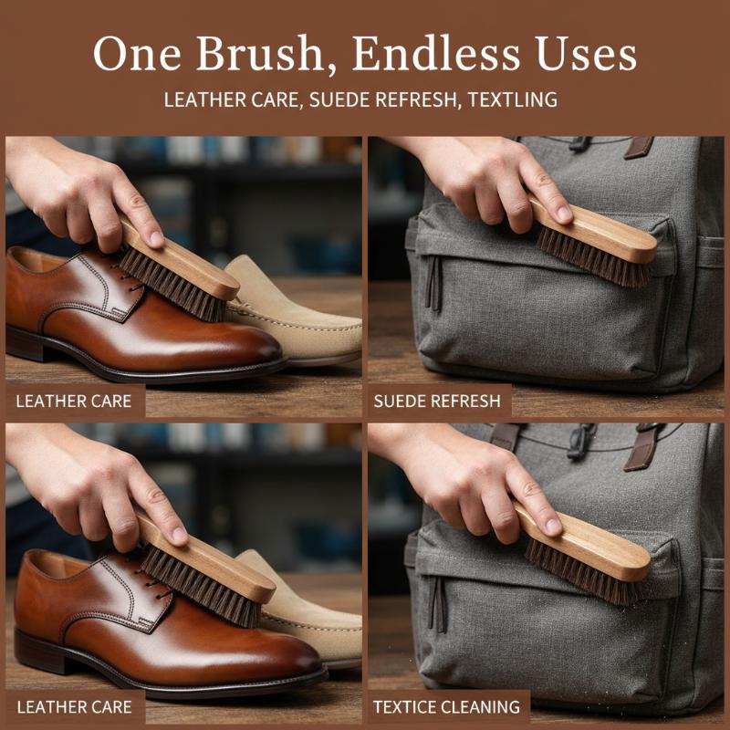1PC Houten schoenborstel Paard - Leather Shoe Polish recensie en prijs