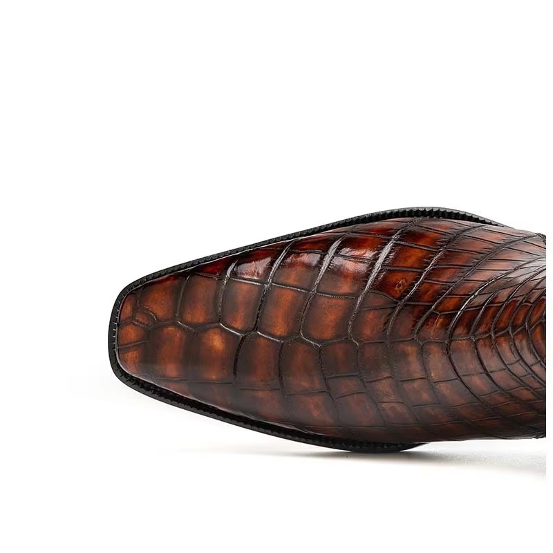 KEXIMA heren krokodillenleren  - Shoe Brush recensie en prijs